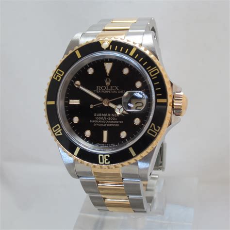 rolex submariner nero oro prezzo|rolex submariner stampata.